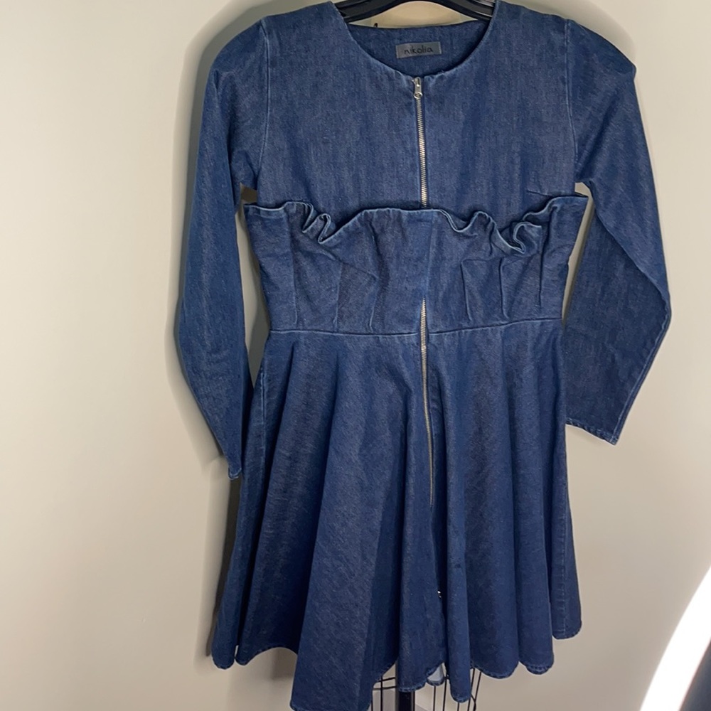 Nikolia Denim Dress